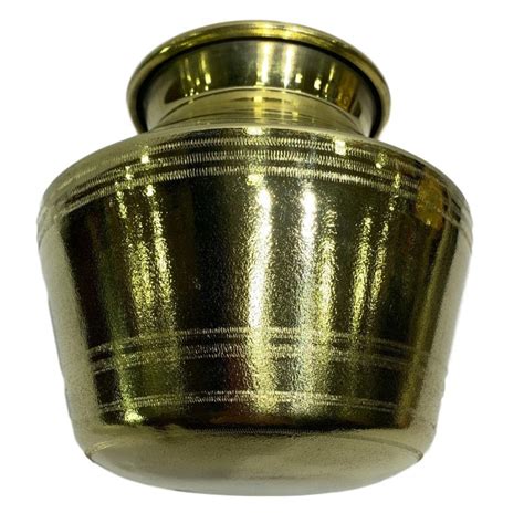 Brass Pooja Kalasam or Kudam or Pot No 2 size 6 inches – Sri Prarthana