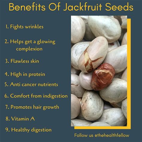 Jackfruit, particularly the seeds, is a good source of both soluble and insoluble fiber ...