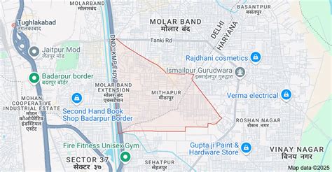 Mithapur, Delhi - Map, Pincode, Property Rates, Photos & Reviews 2026