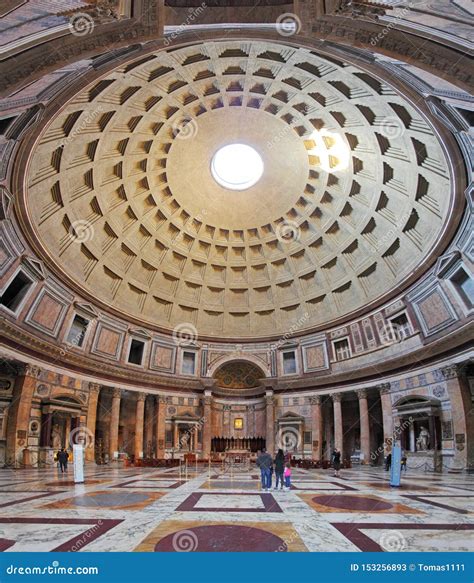 ROME-FEBRUARY 6: the Interior of the Pantheon on February 6, 2014 in Rome, Italy. the Pantheon ...