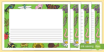 Printable Frames & Borders | Page Border | Fun Writing Paper