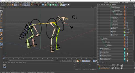 3D Pallas Cat Rigged for Cinema 4D | 3D Molier International