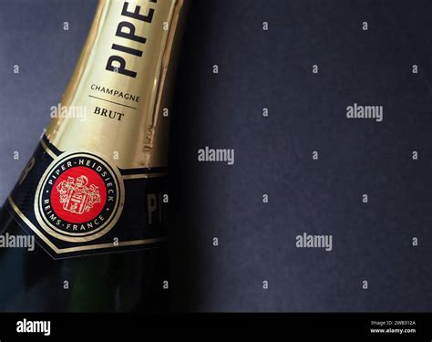 Germany. 08th Jan, 2024. In this photo illustration bottle of Piper-Heidsieck Champagne, Brut ...