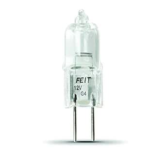 Buy Feit Electric BPQ10T3 10-Watt T3 Halogen Bulb with Bi-Pin Base ...