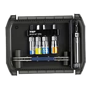 Top Industry PRW-6LS Latchet/Multi Socket Set, 4 Sizes, Plate Ratchet ...