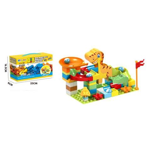 Kocke za decu 104kom dino staza sa klikerima 694948 | Volim svoj dom