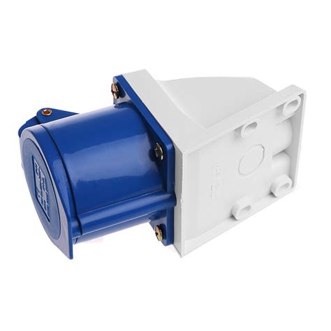 Hisocute 32 Amp 3pin Industrial Socket 220V-250Volt India | Ubuy