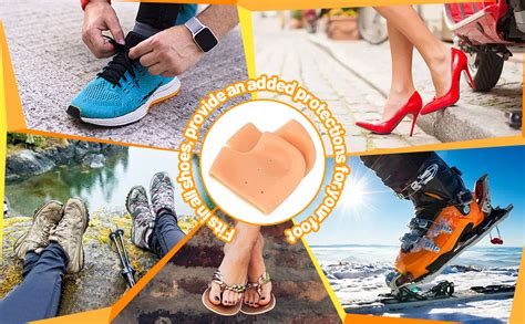 DALUCI Silicone Gel Heel Pad Socks for Heel Swelling Pain Relief Ankle ...