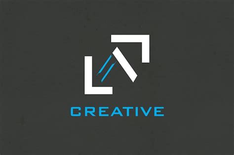 Letter a inspiration logo ideas flat logo designs | Premium Vector