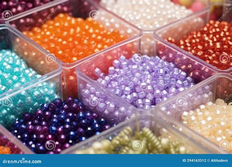 Different Types Of Bead Stringing Materials Royalty-Free Stock Image ...