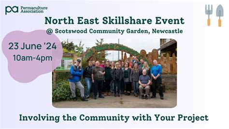 North east Skillshare Event: Involving the Community with Your Project ...
