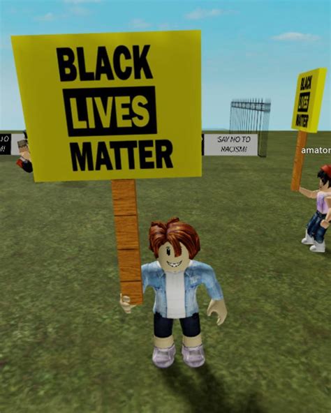 BLM Roblox Protest 的图像结果