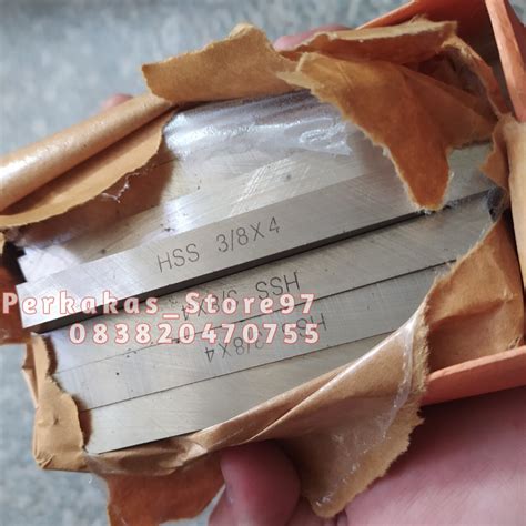 Pahat Bubut - HSS Square - Mata Pisau Bubut Size 3/8 x 4 Inch | Lazada ...