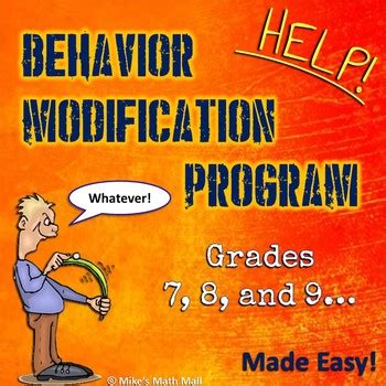 Image result for Behavior Modification Program