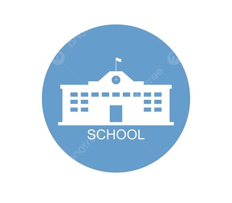 School Building Icon Vector Symbol School Vector, Vector, Symbol ...