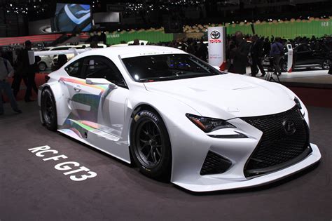 Lexus RC F GT3 To Go Racing In 2015: Geneva Motor Show Live Photos