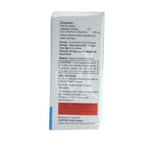 Cefto-Pri 500mg Injection - Jindal Medical Store
