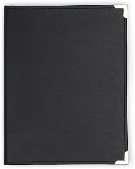 True-Ally A4 Size Faux Leather Menu Folder for Hotel and Restaurant ...