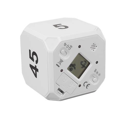 Ubersweet® Timer, Multiple Use Modes Adjustable Cube Rotating Timer ...
