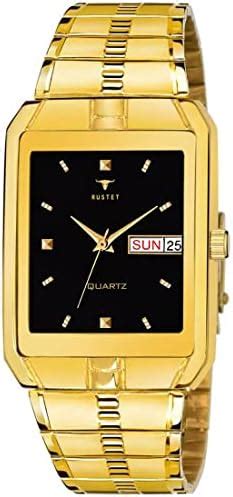 Imperial Club Analogue Men's Stainless Steel Watch (Gold & Black Dial ...