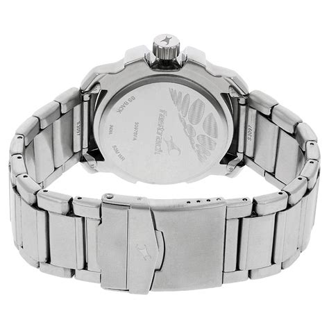 Buy Online Fastrack Quartz Analog Black Dial Stainless Steel Strap ...