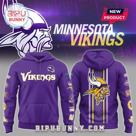 Minnesota Vikings 2025 Absolute Viking Hoodie - Bipubunny Store