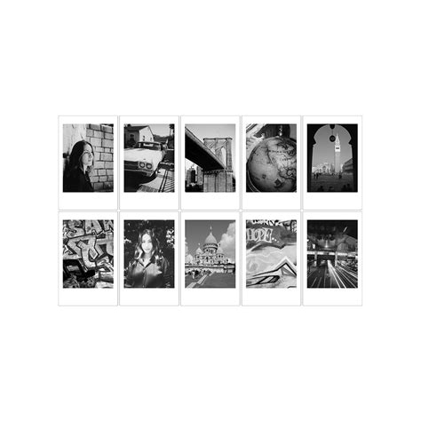 Instax mini Monochrome Film Pack (10 sheets) – Fujifilm Instax