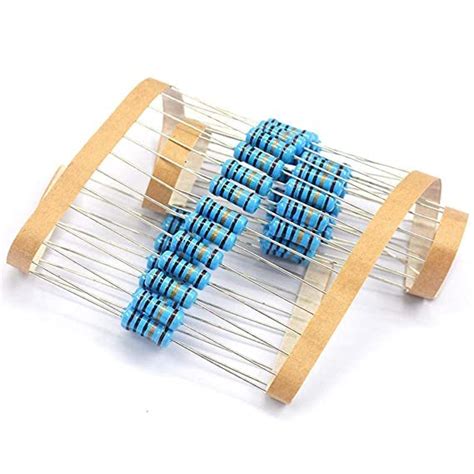 Resistor 4K Ohms 1/8W, 1% TH, Pack of 25 NO'S : Amazon.in: Electronics