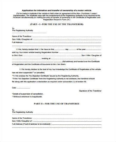 Image result for Transfer Ownership Electronic Form