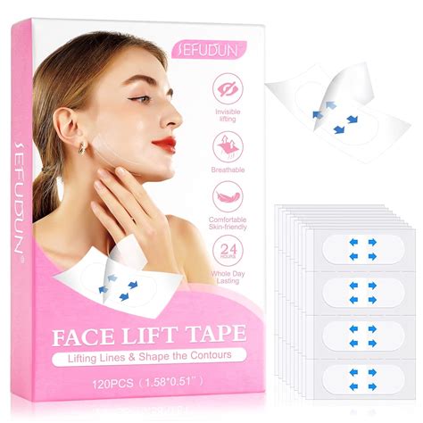 Amazon.com: Aylbcz Face Tape Instant Face Lifting Stickers: Invisible ...