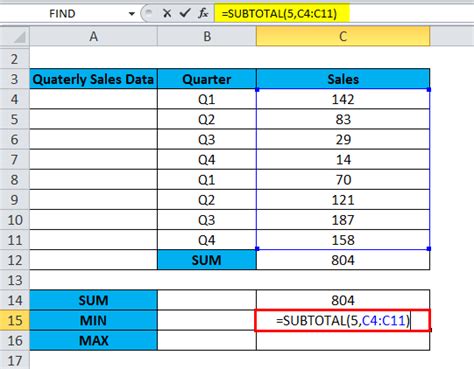 Image result for Subtotal Text Formula Excel