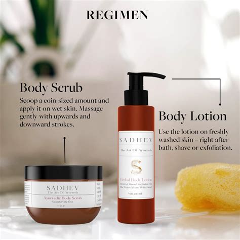 Buy Herbal Body Lotion/ Moisturiser for Dry Skin Online | Sadhev
