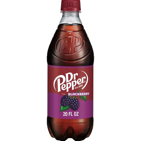 Dr Pepper Blackberry Soda Pop, 20 fl oz, Bottle - Walmart.com