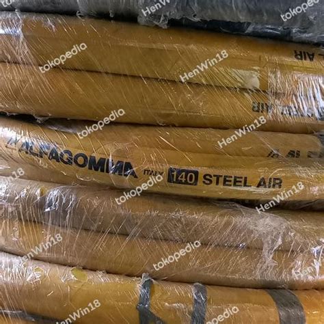 Jual Steel air hose alfagomma AH600 T-140 ukuran 2 inch - Jakarta Barat ...