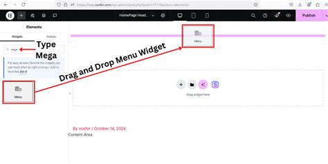 Image result for How We Create Elementor Menu