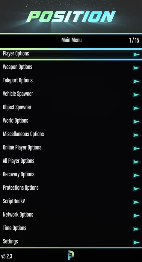 Image result for Position Menu