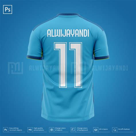 Jual JUAL MOCKUP JERSEY BOLA NIKE KERAH O-RESOLUSI 7000x7000 Pixels ...