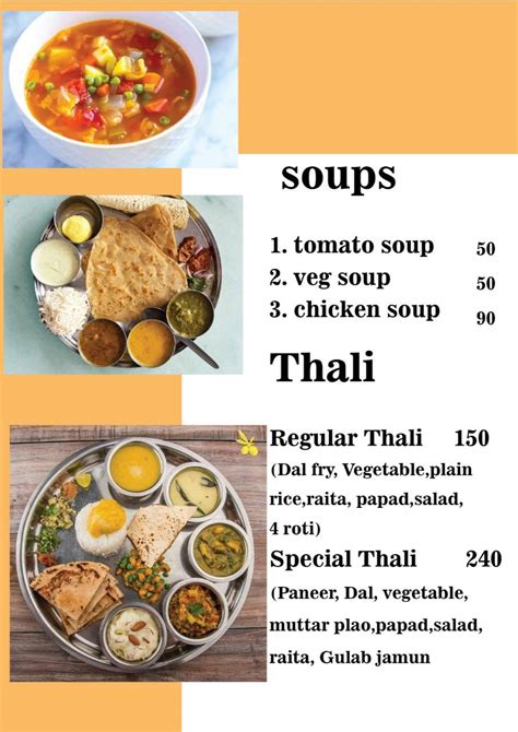 Menu at Vij's Veg & Non-Veg Restaurant, Jaipur