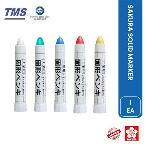 Jual Spidol Solid Steel Marker Sakura Original - Putih - Jakarta Pusat ...