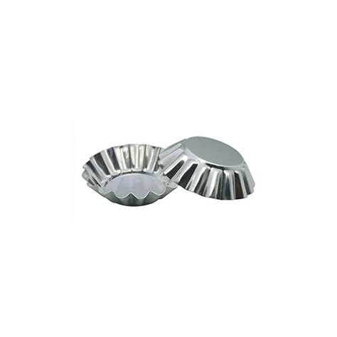 Molde para Tartaleta de 6.5 x 8 x 2 Centimetros, Paquete de 6 Unidades TIPS T6.5*8*2