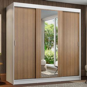 Madesa Reno Couple Wardrobe Engineered Wood Free Standing Cabinet Price ...