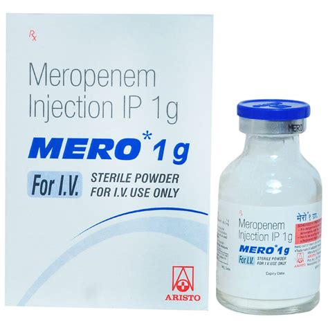 Mero 1gm Injection | Uses, Side Effects, Price | Apollo Pharmacy