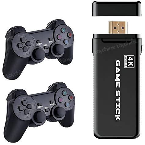 Buy Toyshine Wireless USB Video Game Console Game Stick Inbuilt 3000 ...