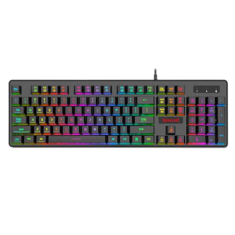 DYAUS PRO K509-1 - 104 Keys RGB Wired Keyboard without side LED (Mecha