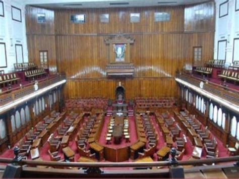 14 Congress MLCs suspended for a day from Karnataka Legislative Council