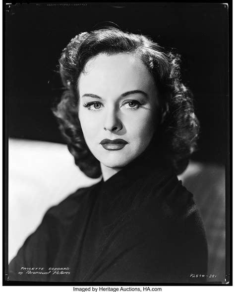 Paulette Goddard (Paramount, 1940s). Eastman Kodak Safety Negative ...