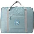 Wolpin Foldable Travel Duffle Bag Blue | Spacious Luggage Travel Bag ...