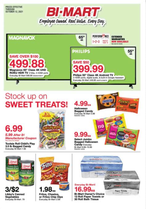 Bi-Mart Weekly Ad Sep 28 - Oct 12, 2021