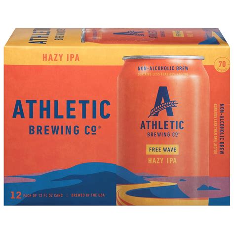 Amazon.com: Athletic Brewing Co Non-Alcoholic Free Wave Hazy IPA 12pk ...