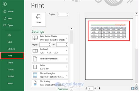 Image result for Excel File Print to PDF Problem
